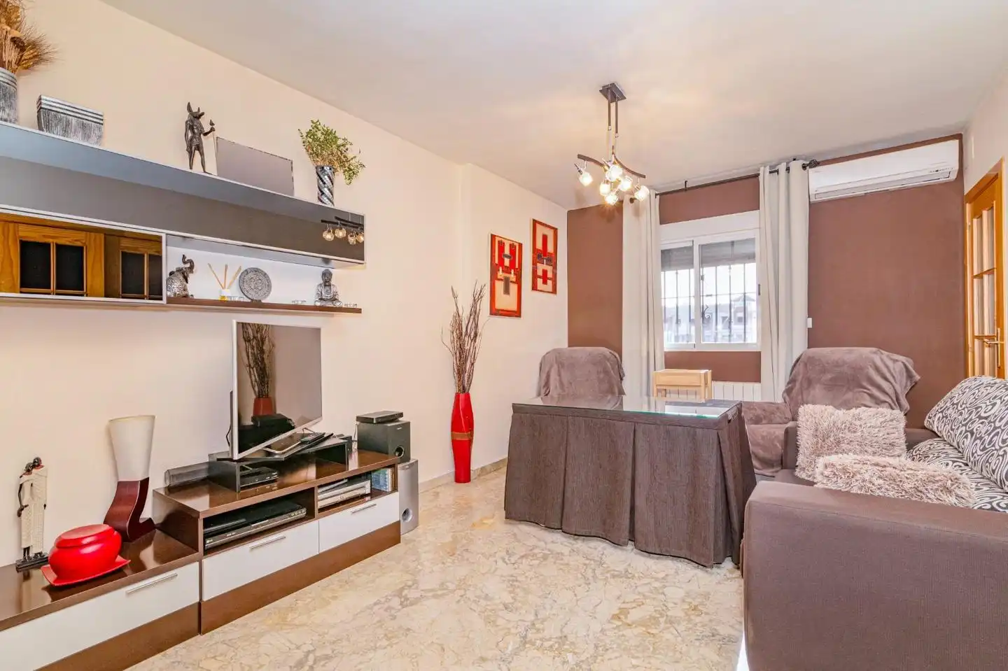 Living room of Houses for sale in Cijuela  with Heating, Private garden and Terrace