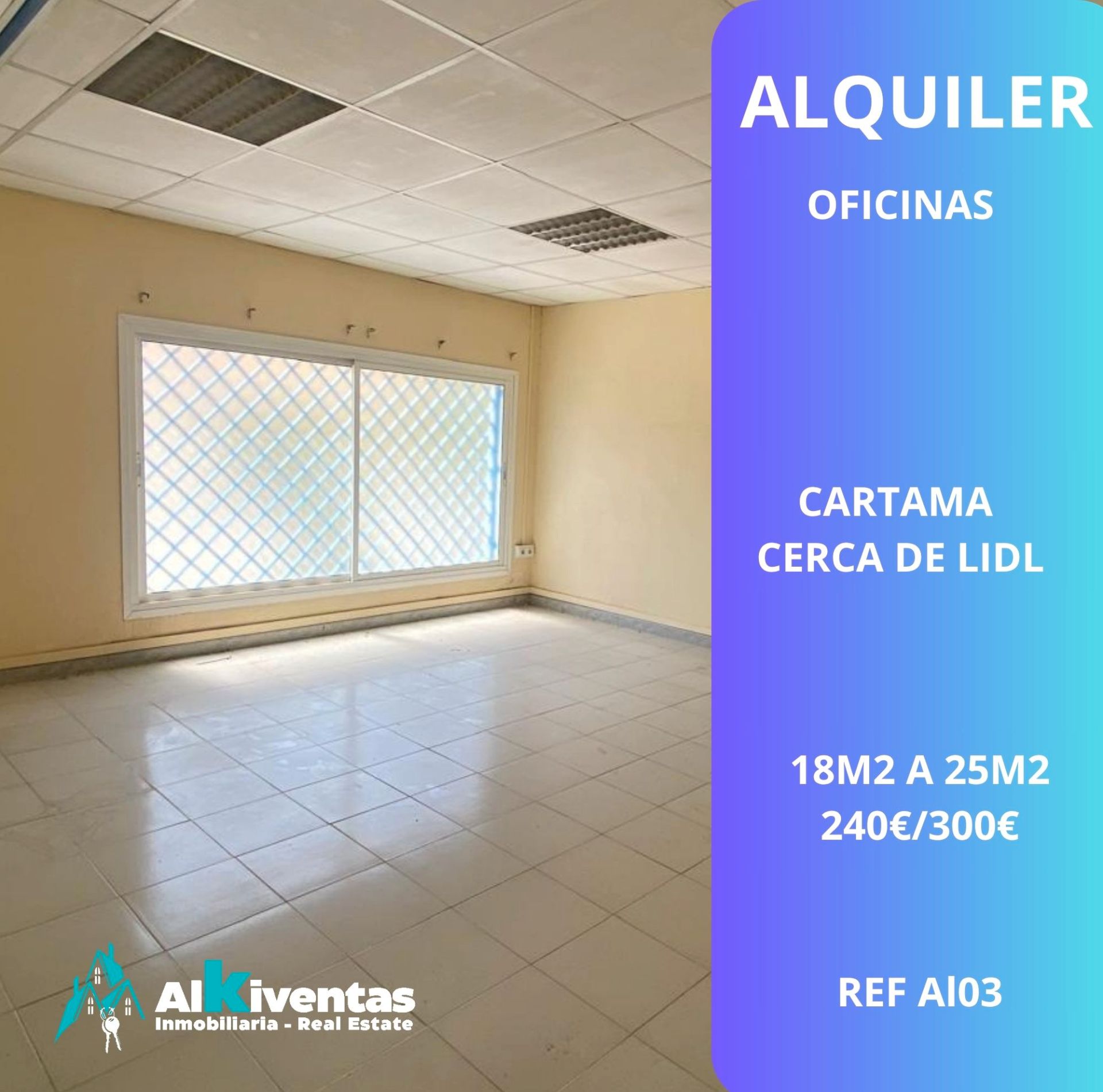 Oficina de lloguer en Cártama