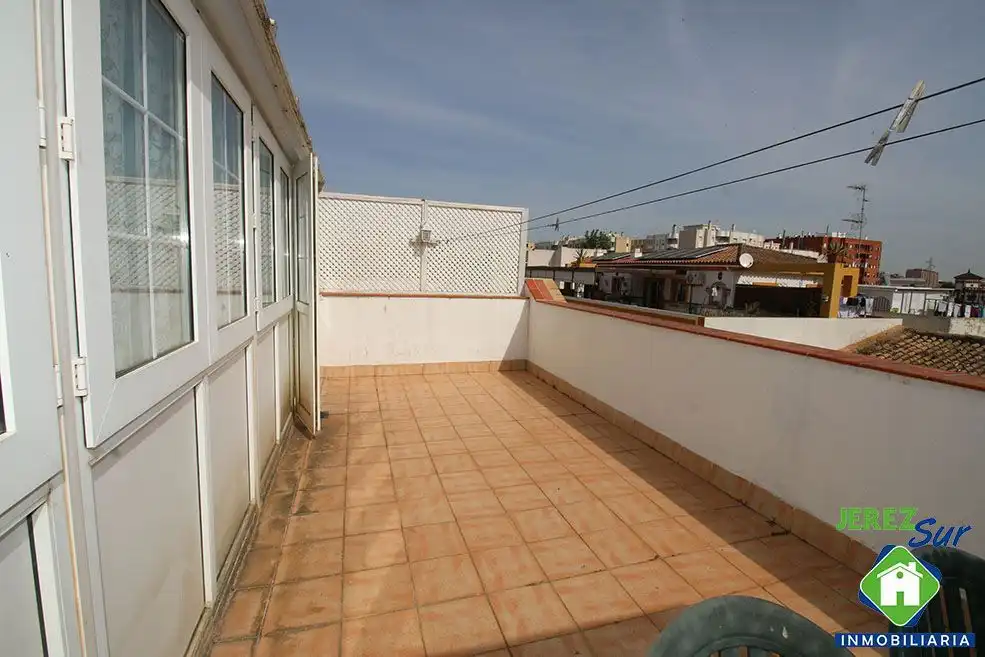 Terraza de Casa adosada en venta en Jerez de la Frontera con Aire acondicionado, Calefacción y Terraza