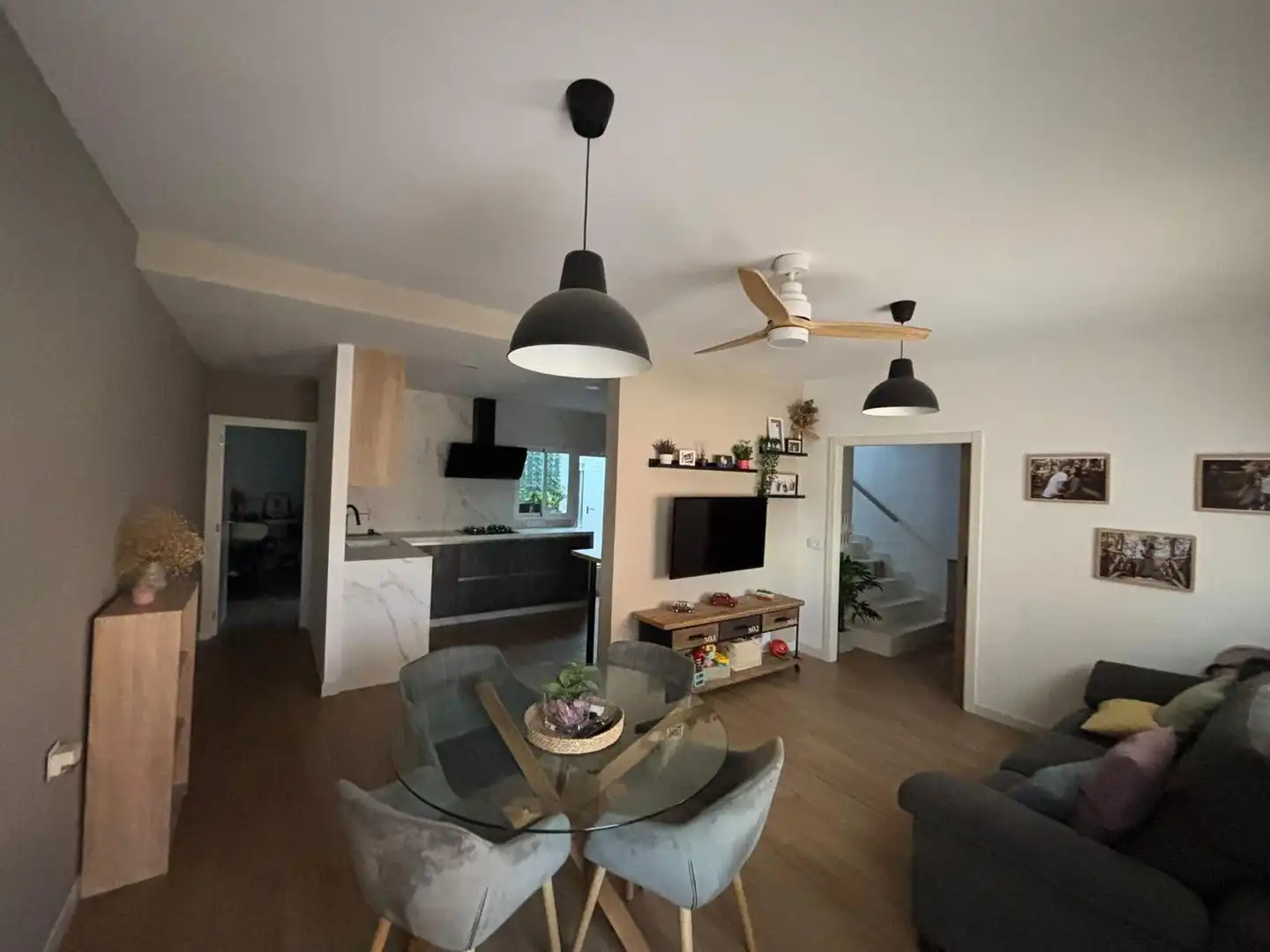 Sala de estar de Casa adosada en venta en Cocentaina con Aire acondicionado y Calefacción