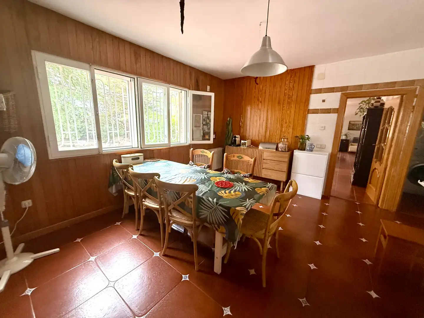 Comedor de Casa o chalet en venta en Poblete con Aire acondicionado, Jardín privado y Piscina