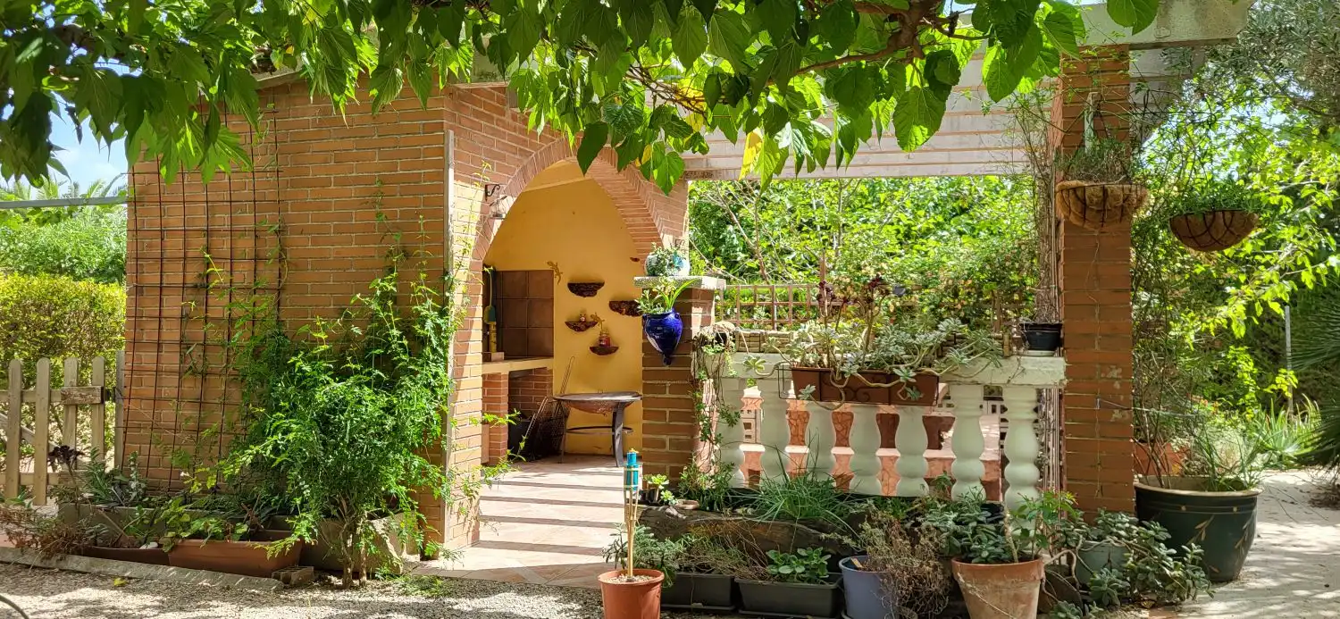Jardín de Casa o chalet en venta en Roquetes con Aire acondicionado, Calefacción y Jardín privado
