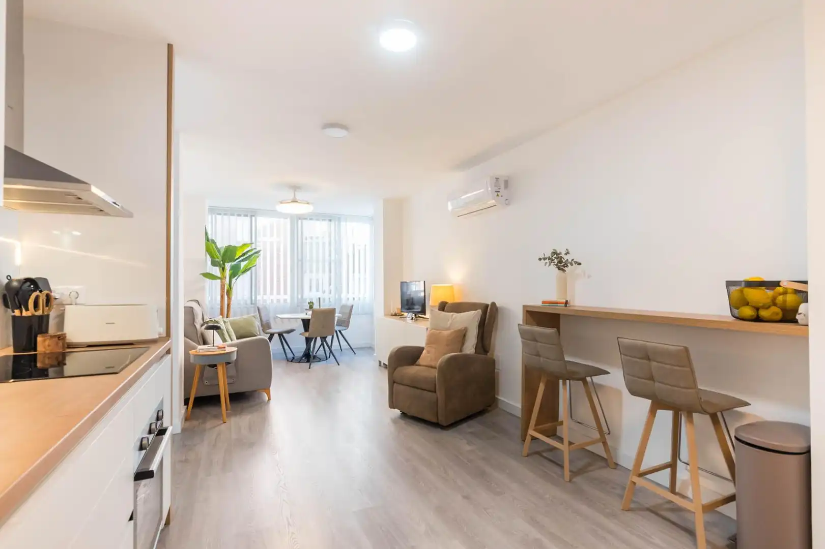 Sala de estar de Piso en venta en Molina de Segura con Aire acondicionado, Calefacción y Amueblado
