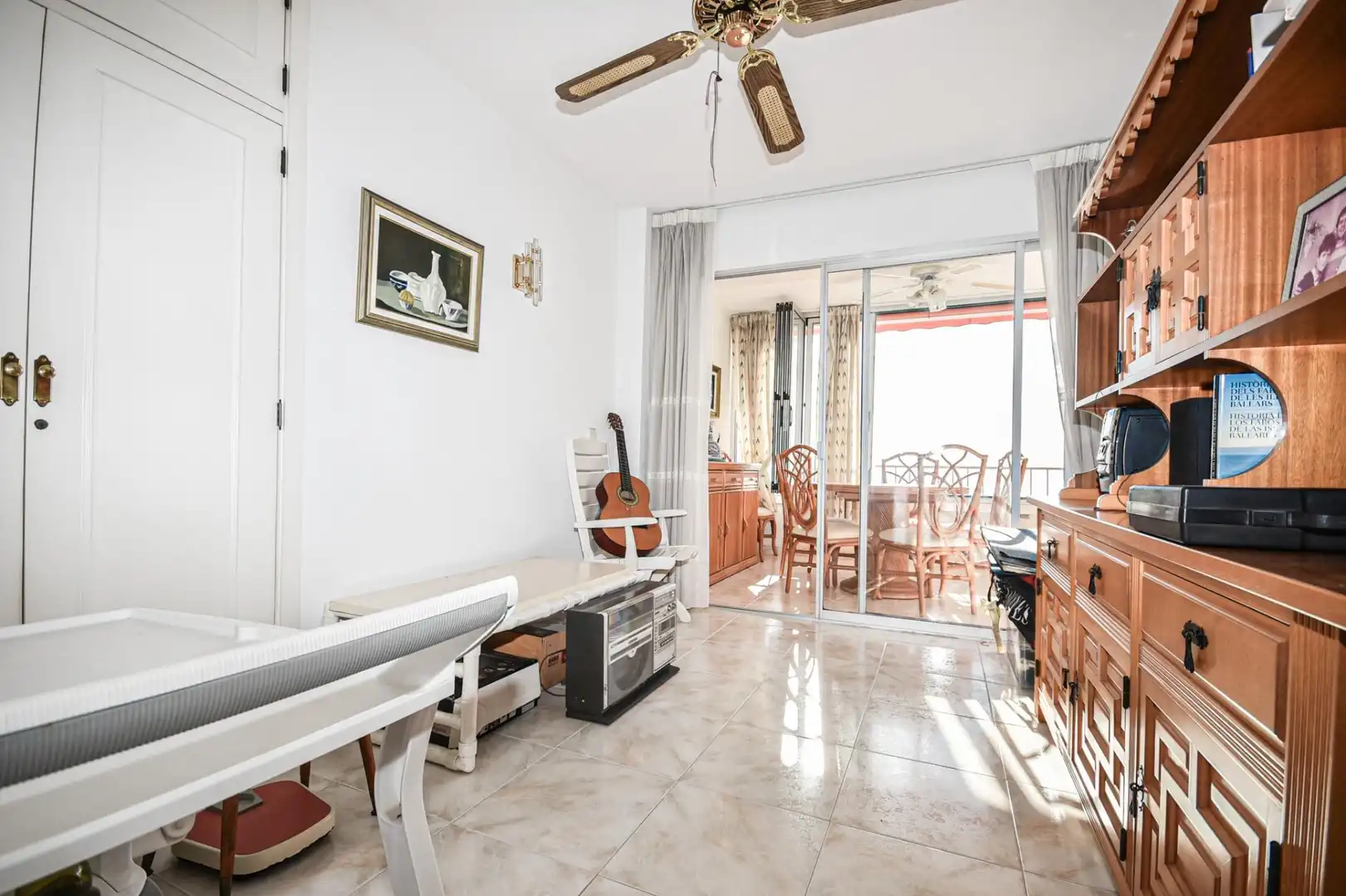 Sala d'estar de Apartament de lloguer en Calvià amb Terrassa i Piscina comunitària