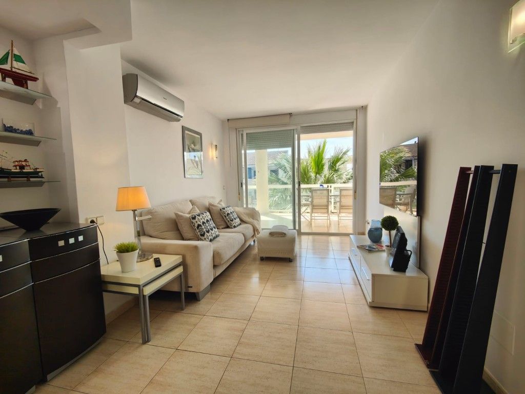 Living room of Duplex to rent in Ses Salines  with Air Conditioner, Terrace and Furnished