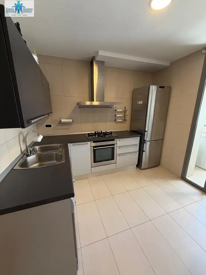 Kitchen of Attic for rent in Albacete  with Air Conditioner, Heating and Parquet flooring