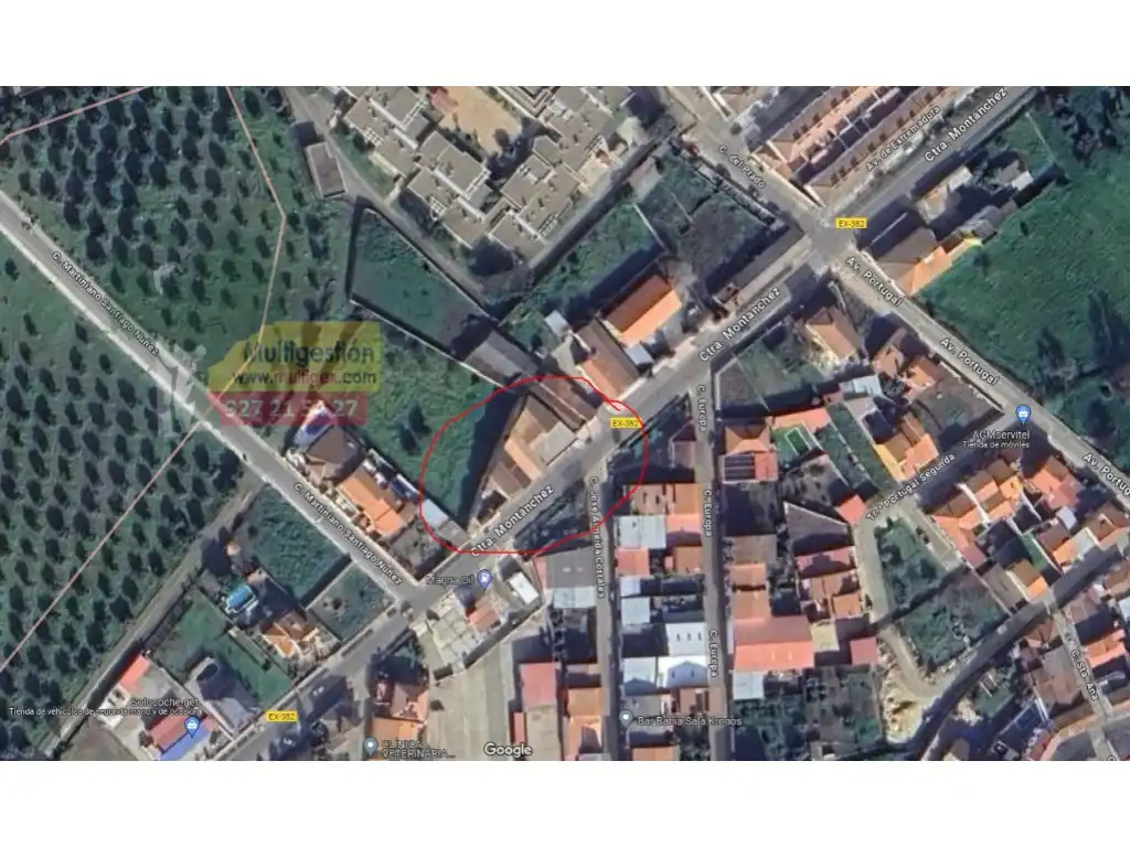 Terreno industrial en venta en Alcuéscar