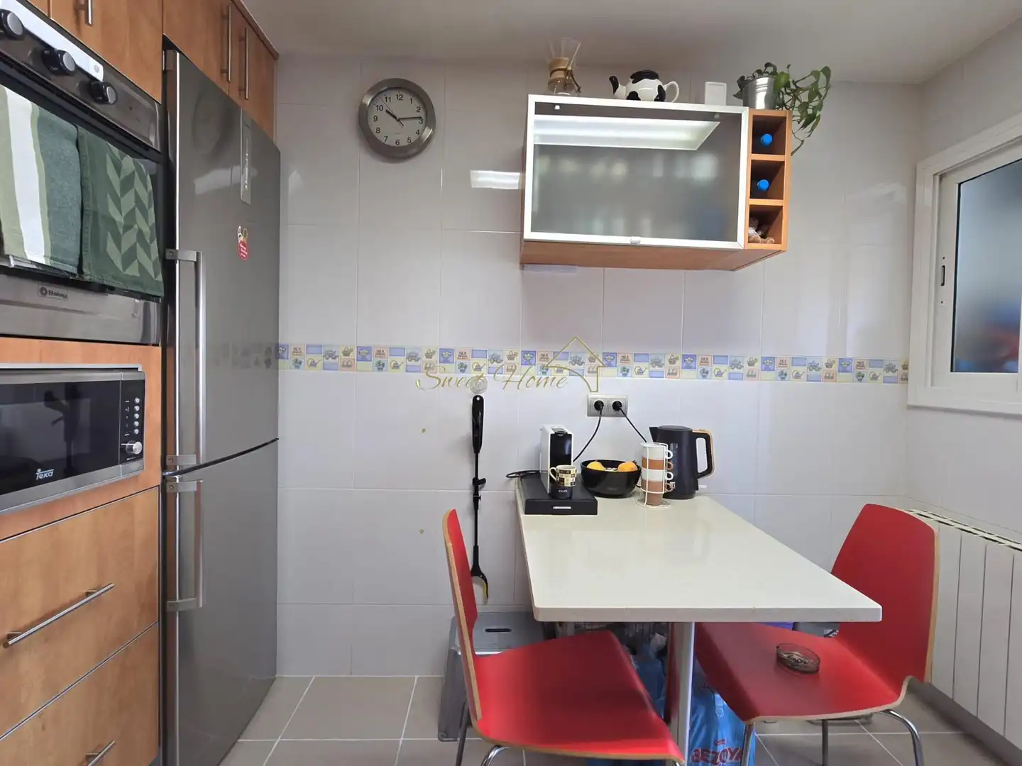 Cocina de Ático en venta en Montgat con Aire acondicionado, Calefacción y Terraza
