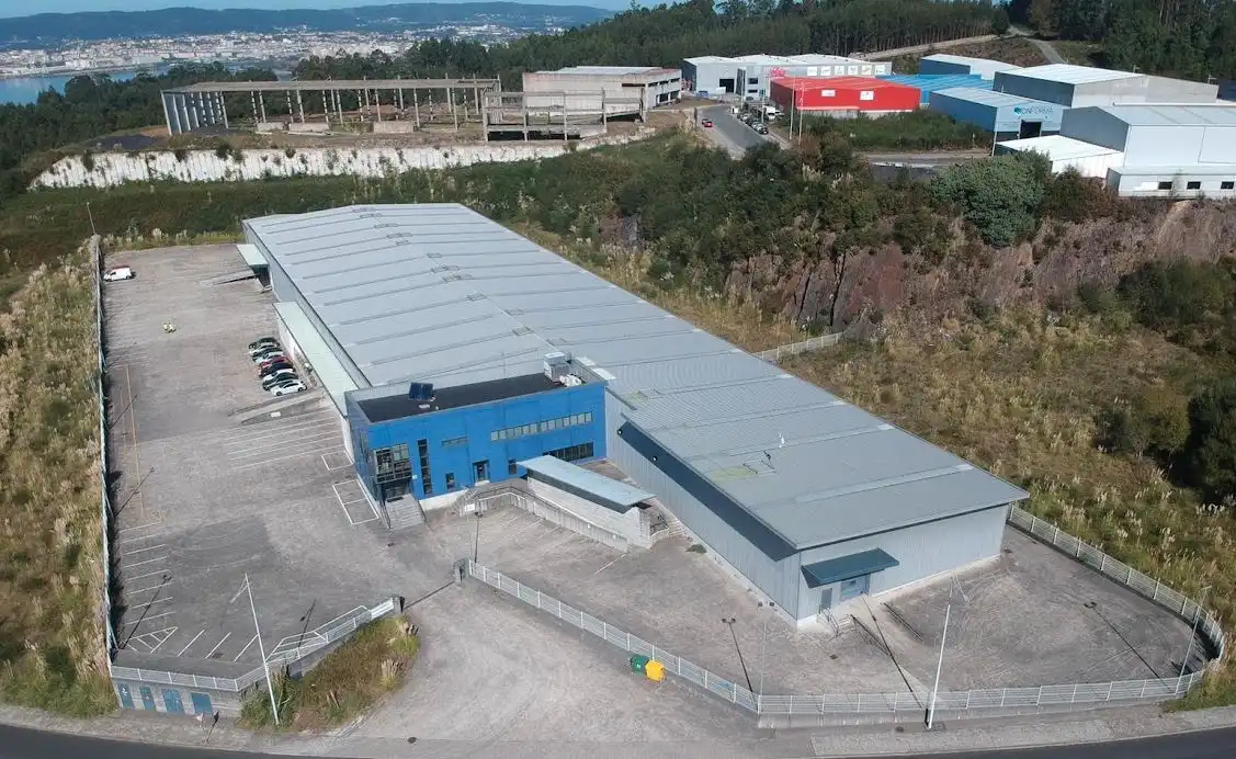 Vista exterior de Nau industrial en venda en Cabanas
