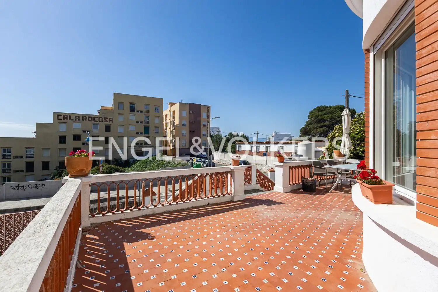 Terraza de Casa o chalet de alquiler en Cullera con Calefacción, Parquet y Terraza