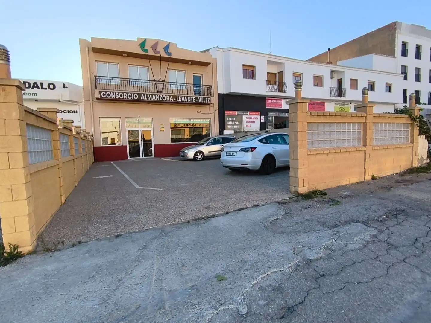Vista exterior de Local de alquiler en Albox con Aire acondicionado, Calefacción y Terraza