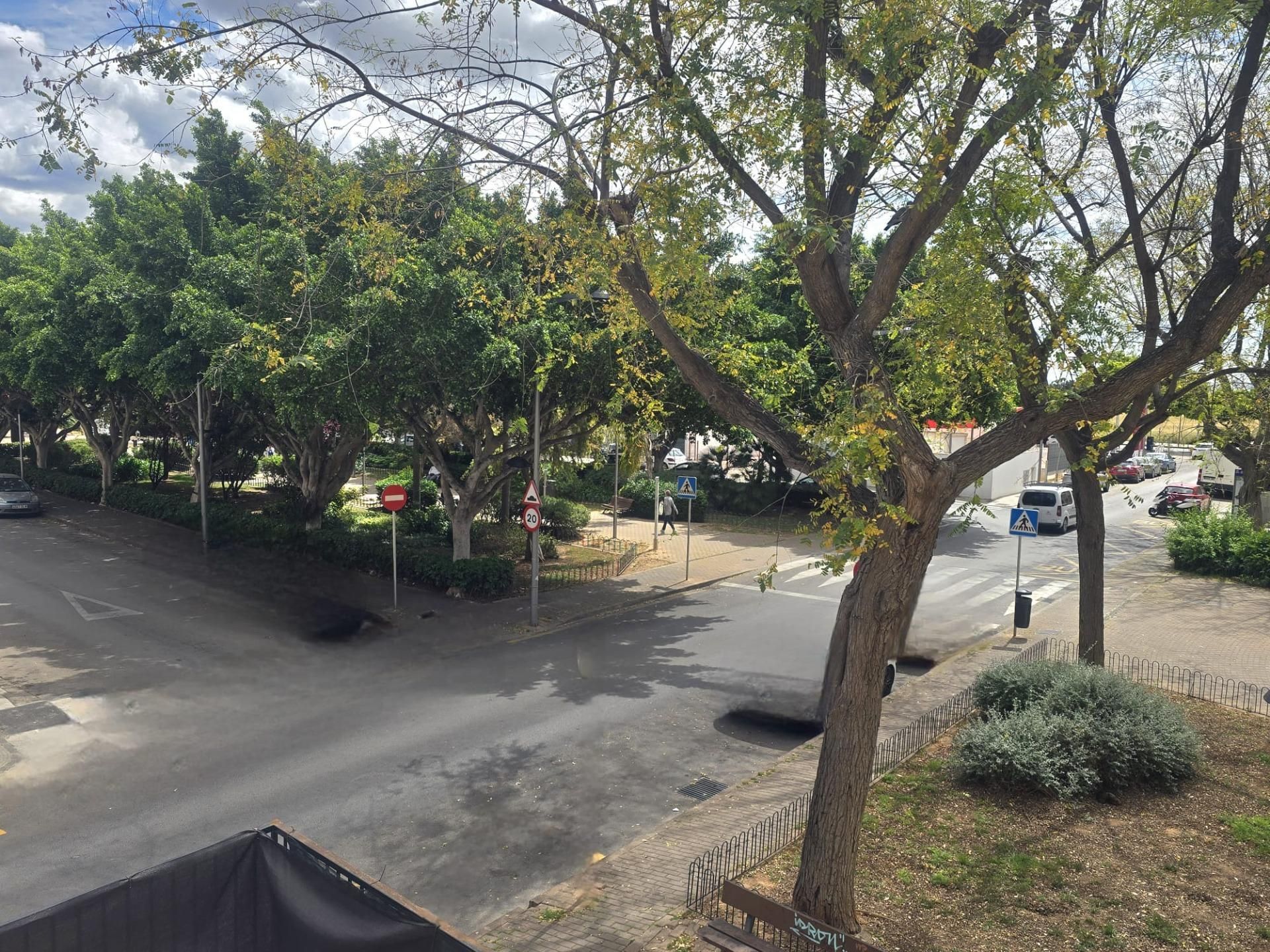 Vista exterior de Pis en venda en  Palma de Mallorca amb Jardí privat, Traster i Balcó