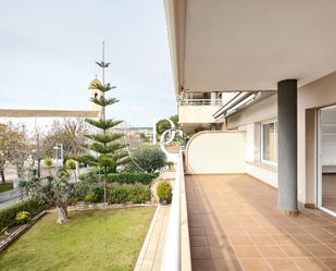 Garden of Flat to rent in Sitges  with Air Conditioner, Heating and Private garden