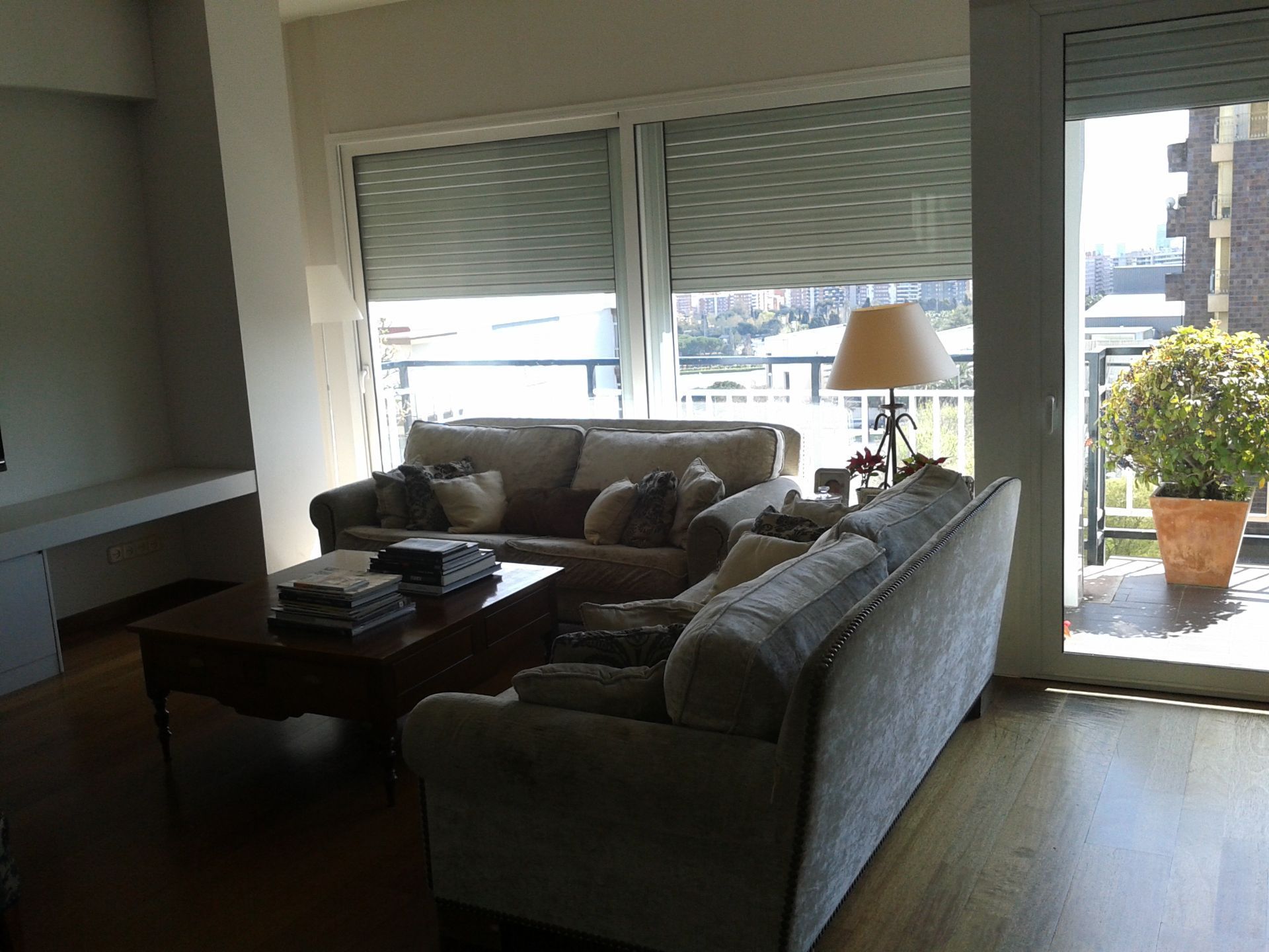 Living room of Flat for sale in  Barcelona Capital  with Air Conditioner, Heating and Terrace