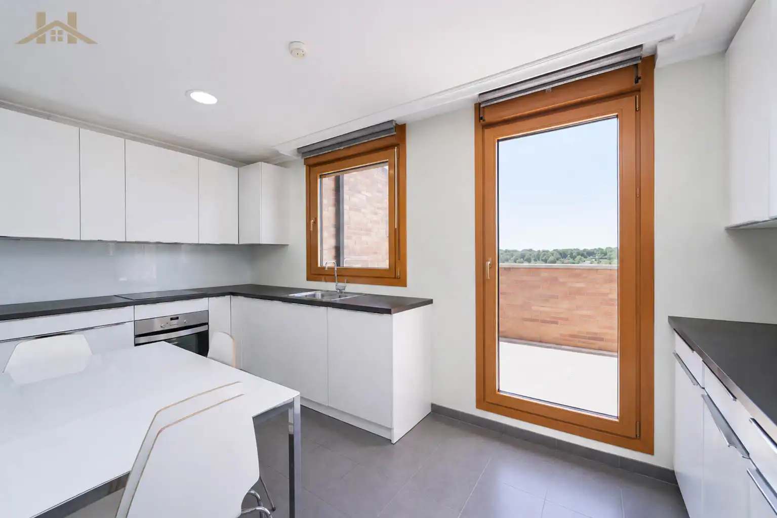 Kitchen of Attic for sale in Boadilla del Monte  with Air Conditioner, Heating and Private garden