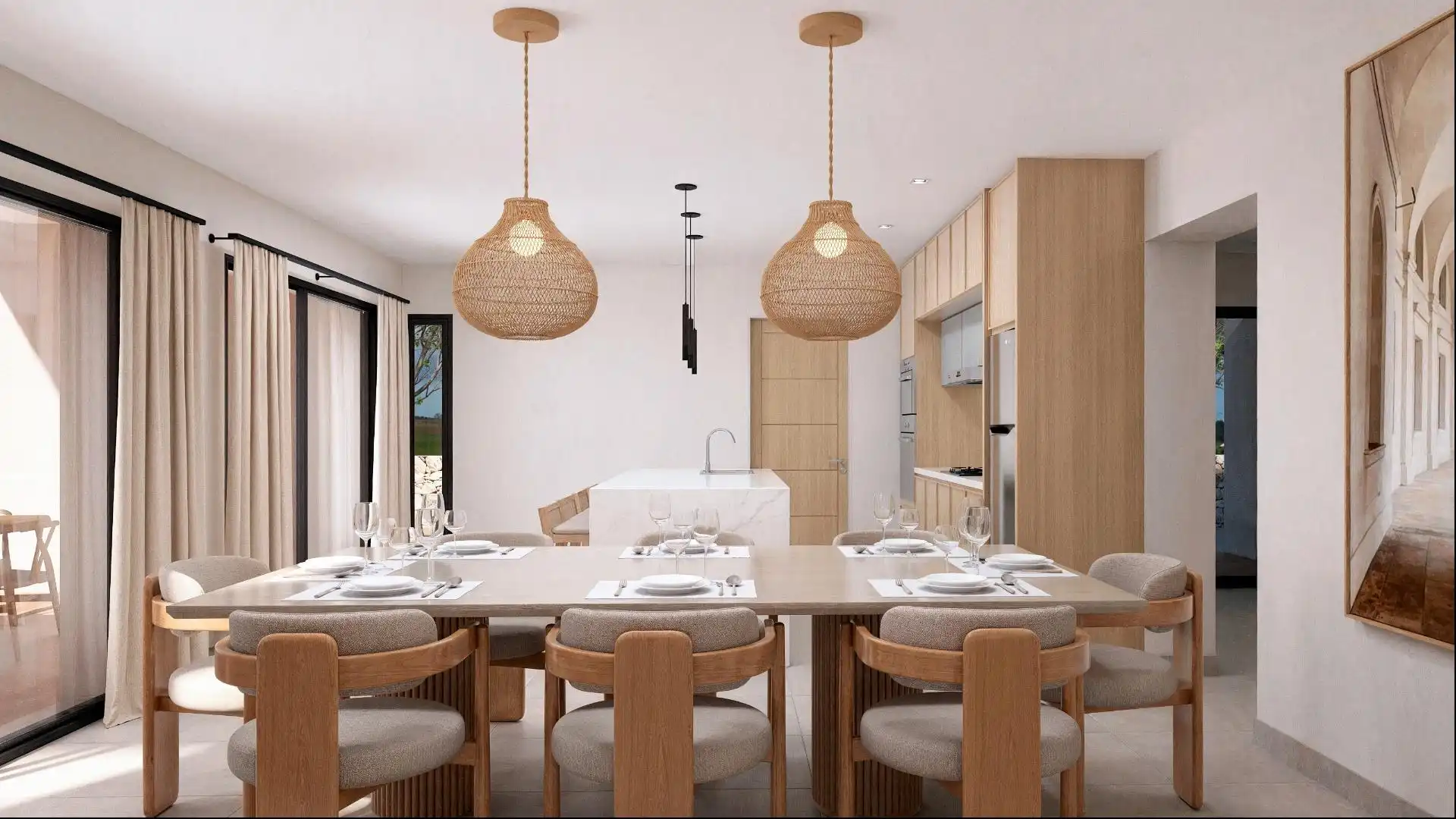 Comedor de Residencial en venta en Campos