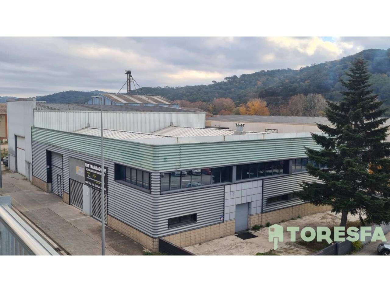 Vista exterior de Terreny industrial en venda en Sant Feliu de Buixalleu