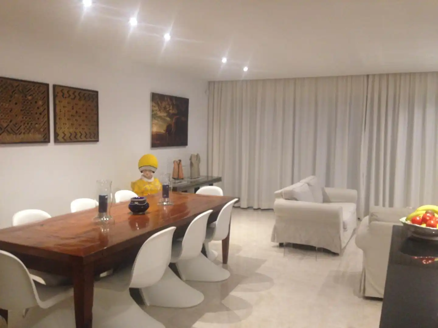 Dining room of Detached homes for sale in Sant Josep de sa Talaia  with Air Conditioner, Heating and Private garden