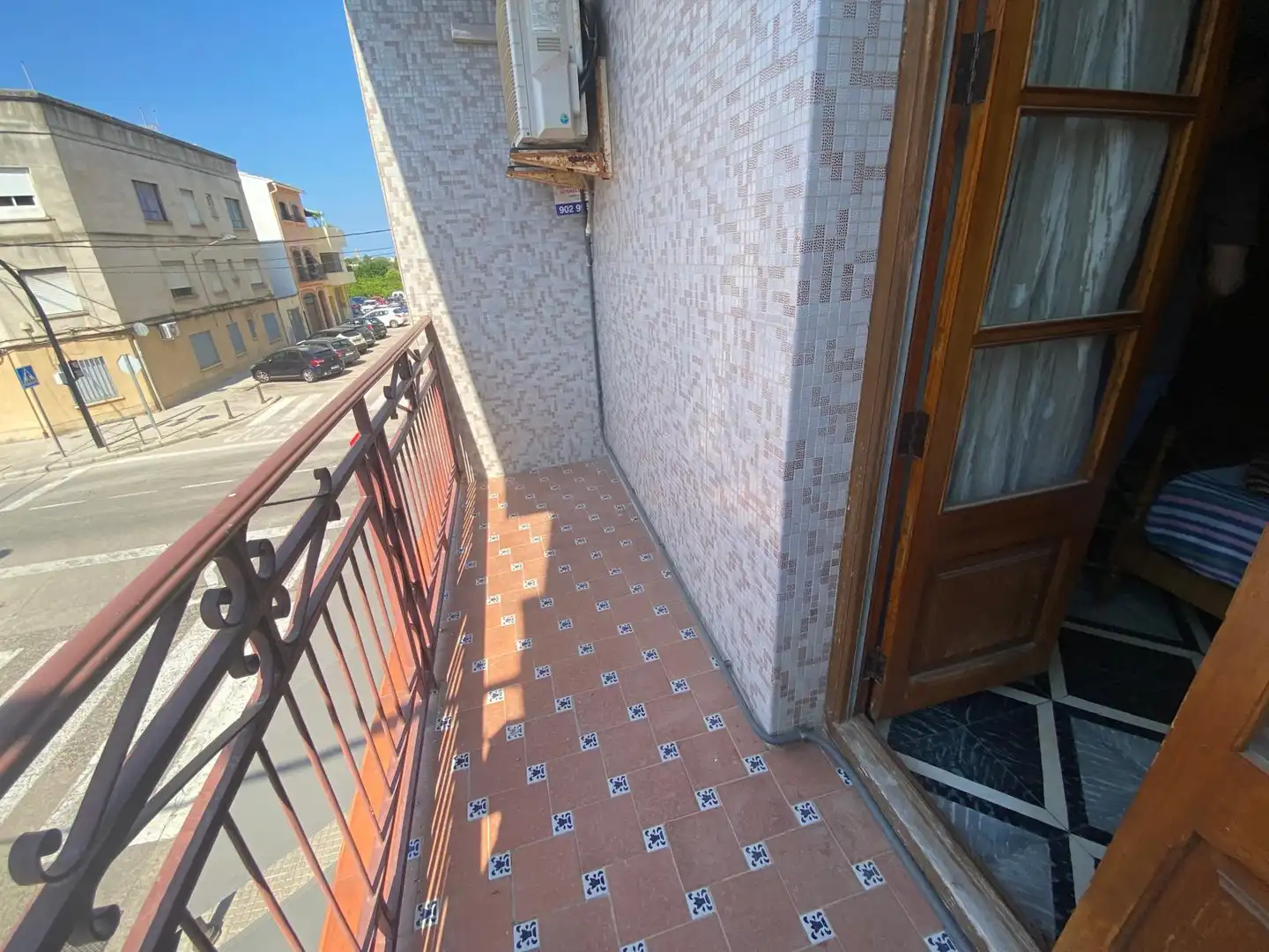 Terrasse von Wohnung zum Verkauf in Rafelcofer mit Klimaanlage, Terrasse und Abstellraum