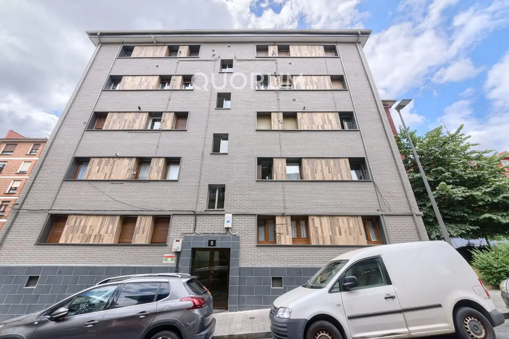 Exterior view of Flat for sale in Basauri   with Heating, Parquet flooring and Terrace