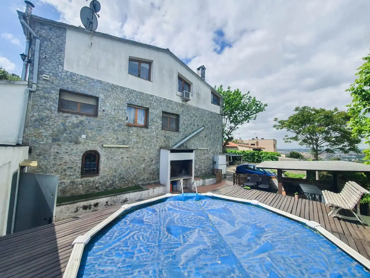 Piscina de Casa o xalet en venda en Castellbisbal amb Aire condicionat, Calefacció i Jardí privat