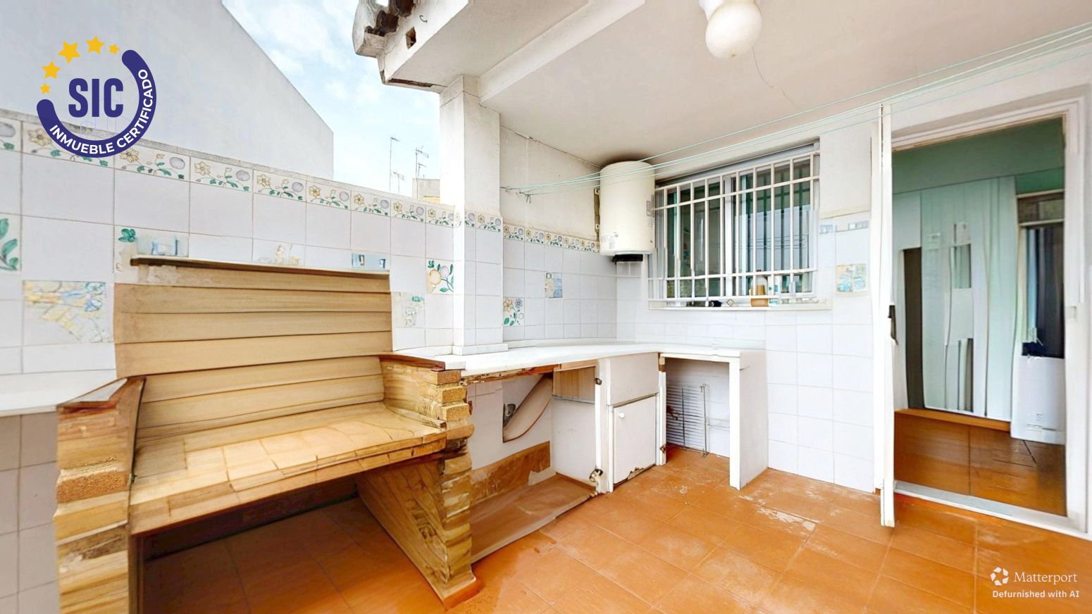 Kitchen of Flat for sale in Torrent  with Air Conditioner, Heating and Terrace