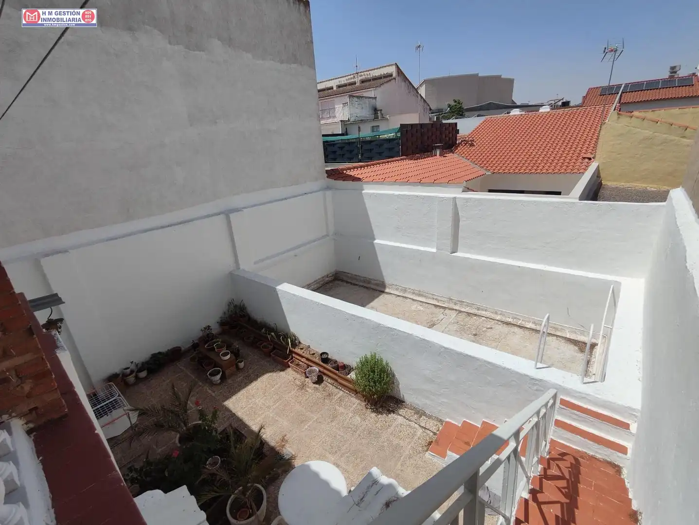 Terraza de Casa o chalet en venta en Alcázar de San Juan con Aire acondicionado, Calefacción y Piscina