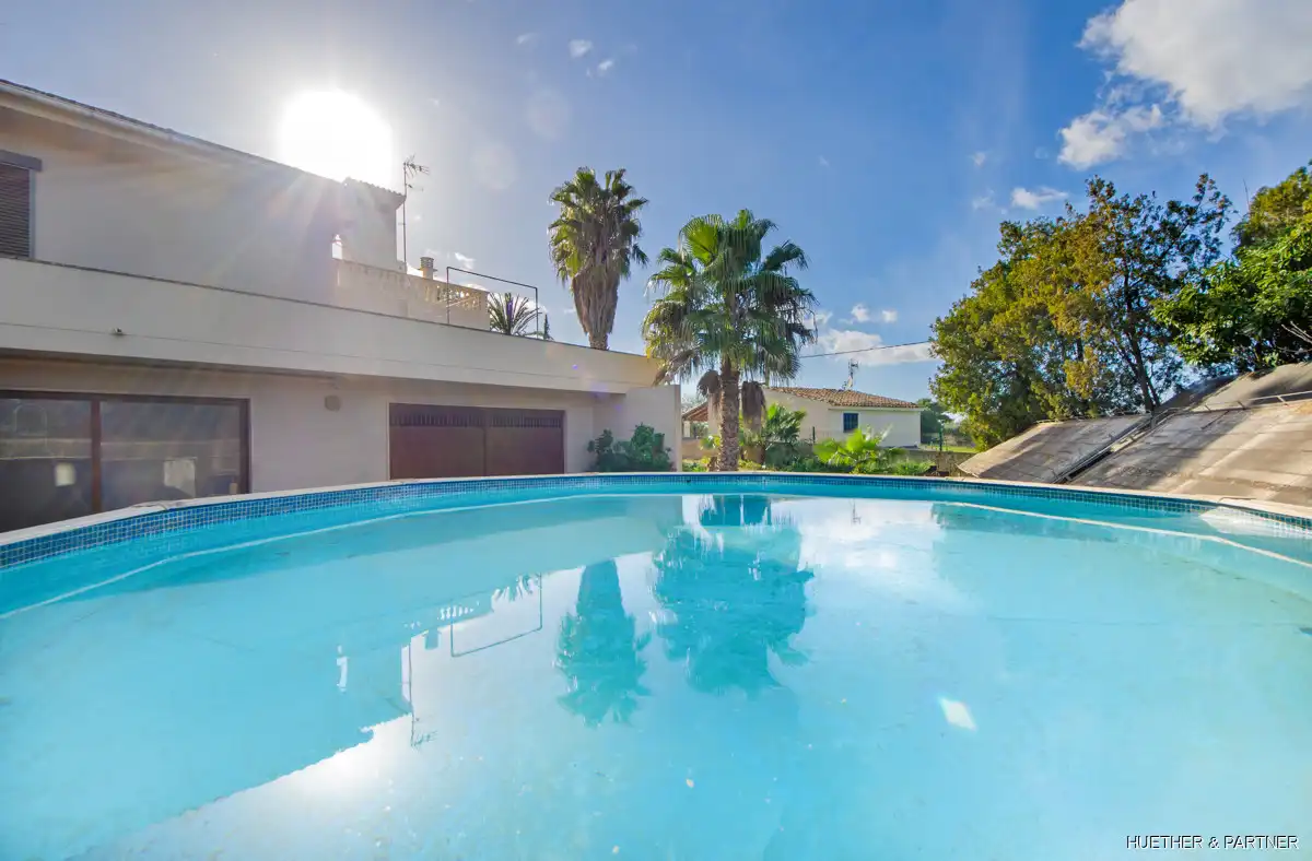 Swimming pool of Houses for sale in Manacor  with Air Conditioner, Heating and Furnished