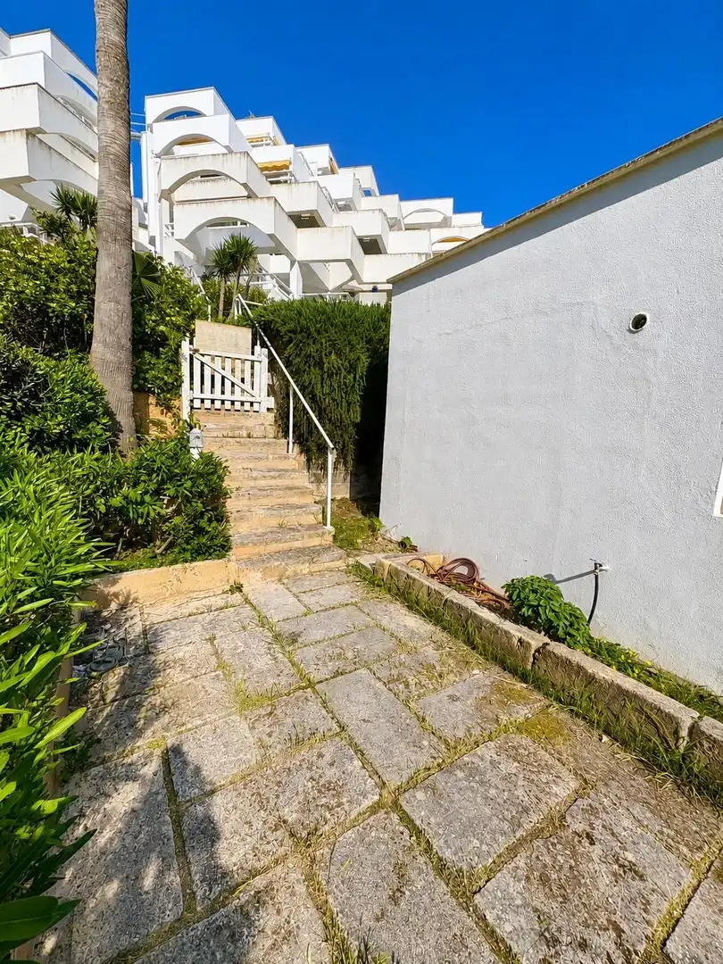 Jardí de Casa adosada en venda en Calvià amb Jardí privat, Terrassa i Piscina comunitària