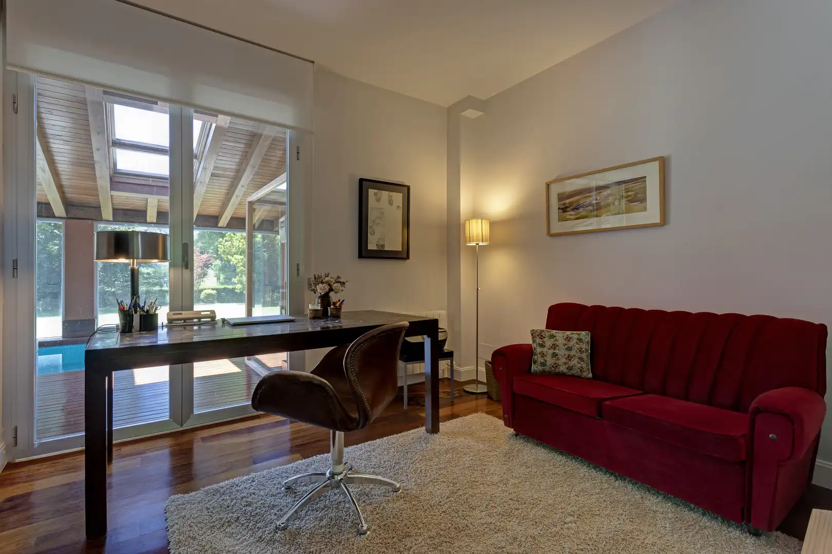 Living room of Houses for sale in Real Sitio de San Ildefonso  with Air Conditioner, Heating and Private garden