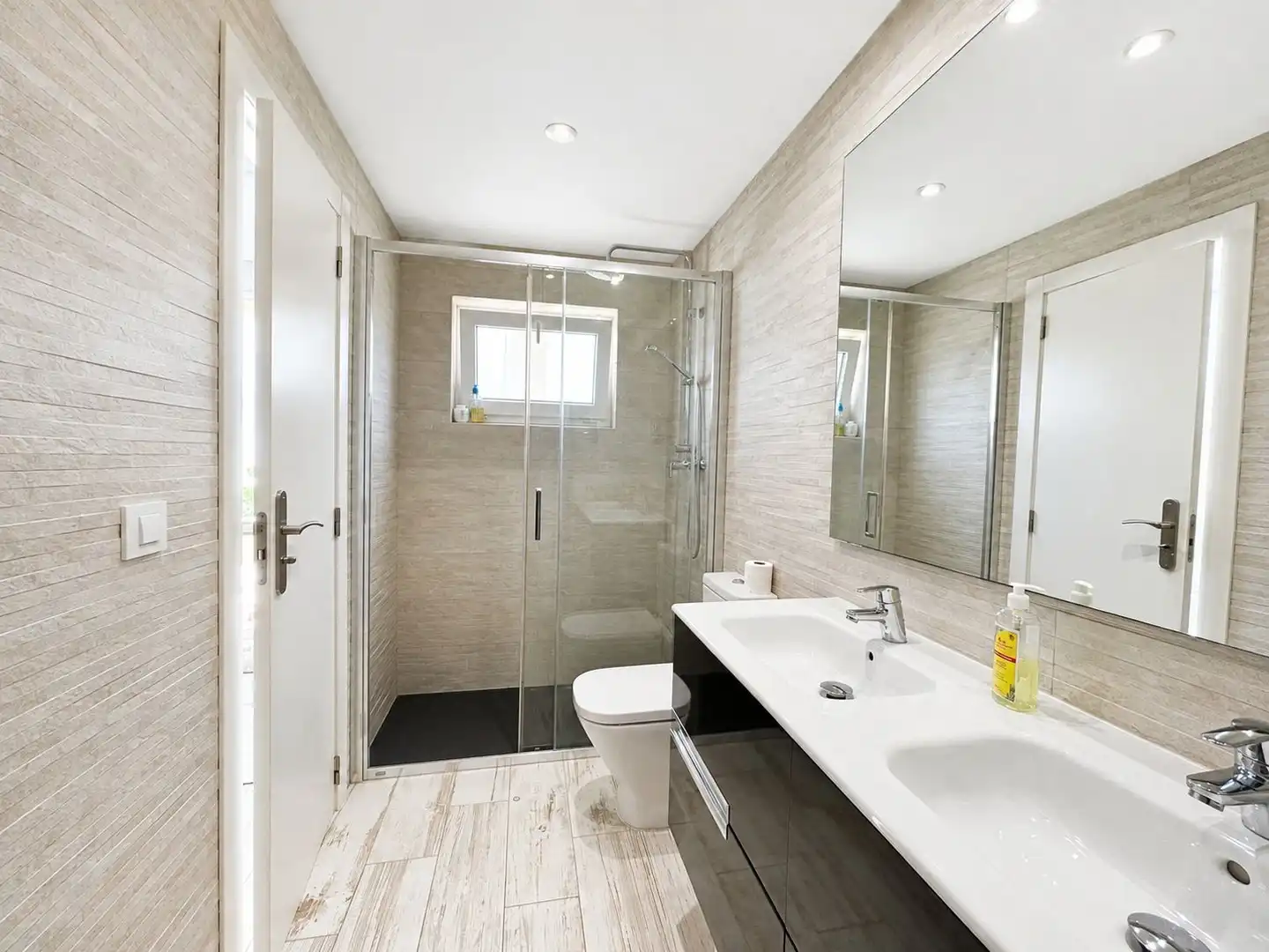 Baño de Apartamento en venta en Jávea / Xàbia con Aire acondicionado, Jardín privado y Terraza