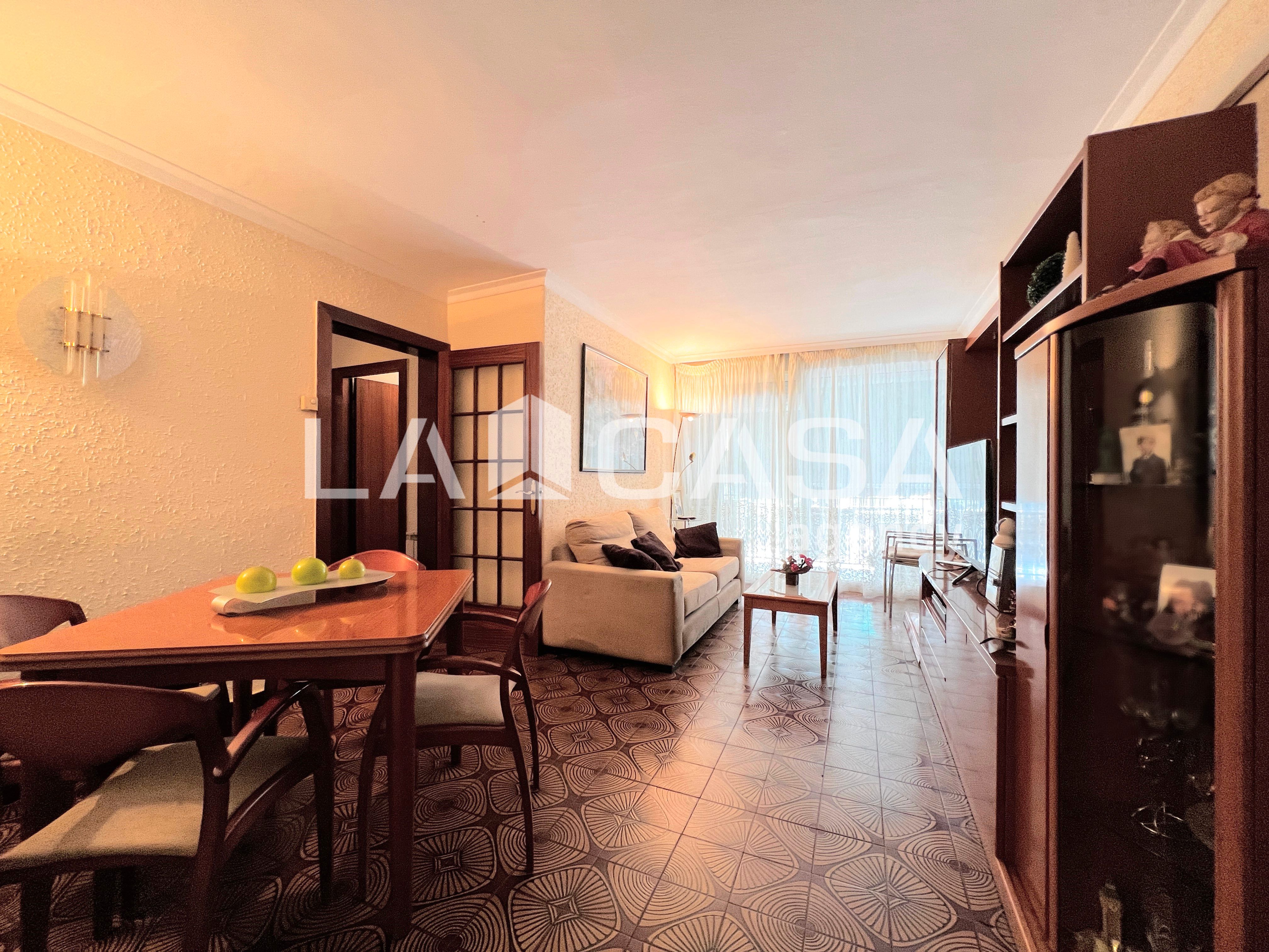 Living room of Flat for sale in Badalona  with Heating and Balcony