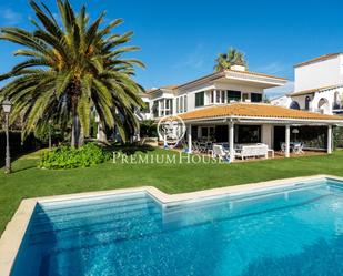 Exterior view of House or chalet for sale in Sitges  with Air Conditioner, Heating and Private garden