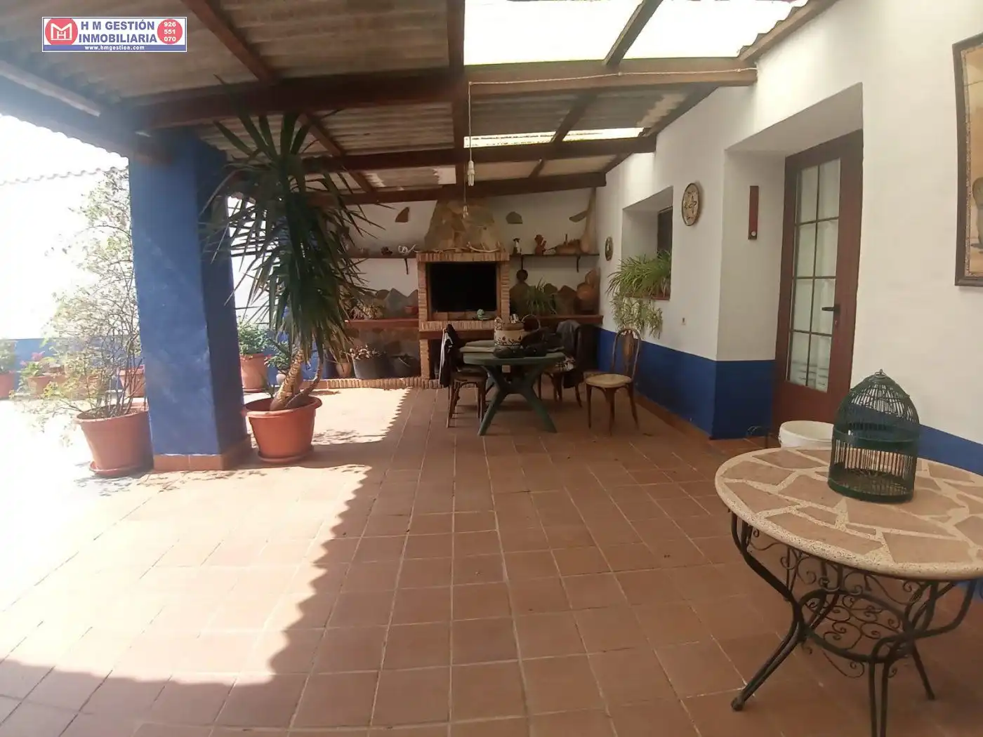 Terrassa de Casa o xalet en venda en Arenales de San Gregorio amb Jardí privat, Terrassa i Moblat