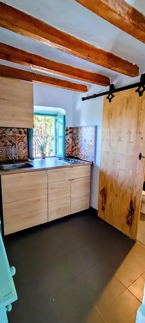 Cuina de Finca rústica en venda en Almogía amb Jardí privat
