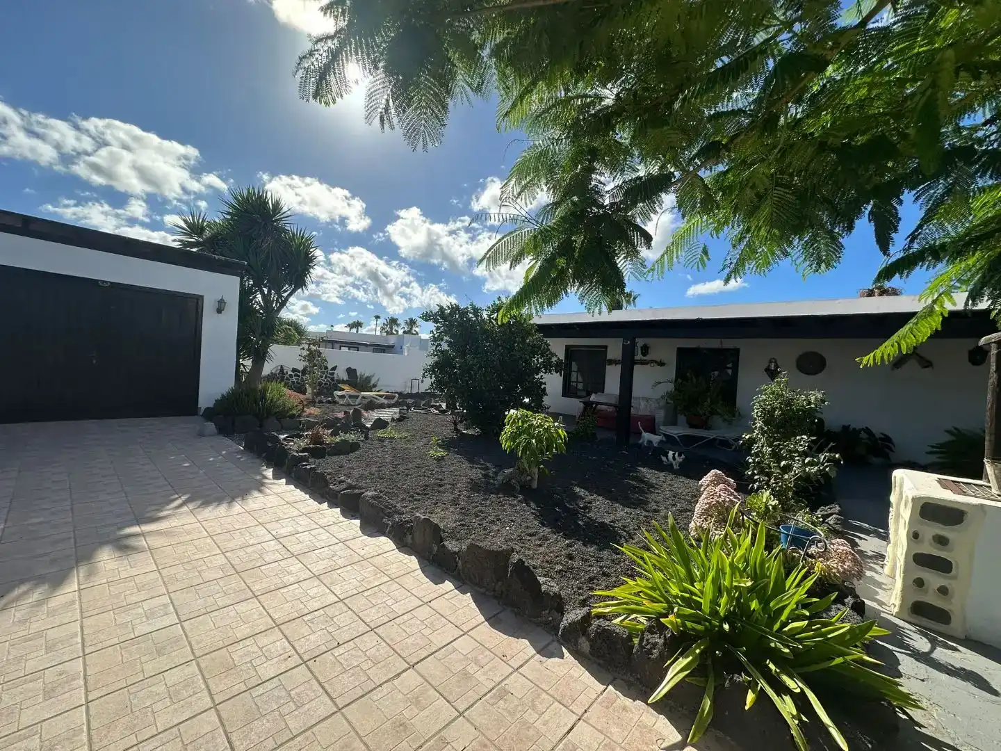 Vista exterior de Casa o chalet en venta en Tías con Jardín privado, Parquet y Trastero