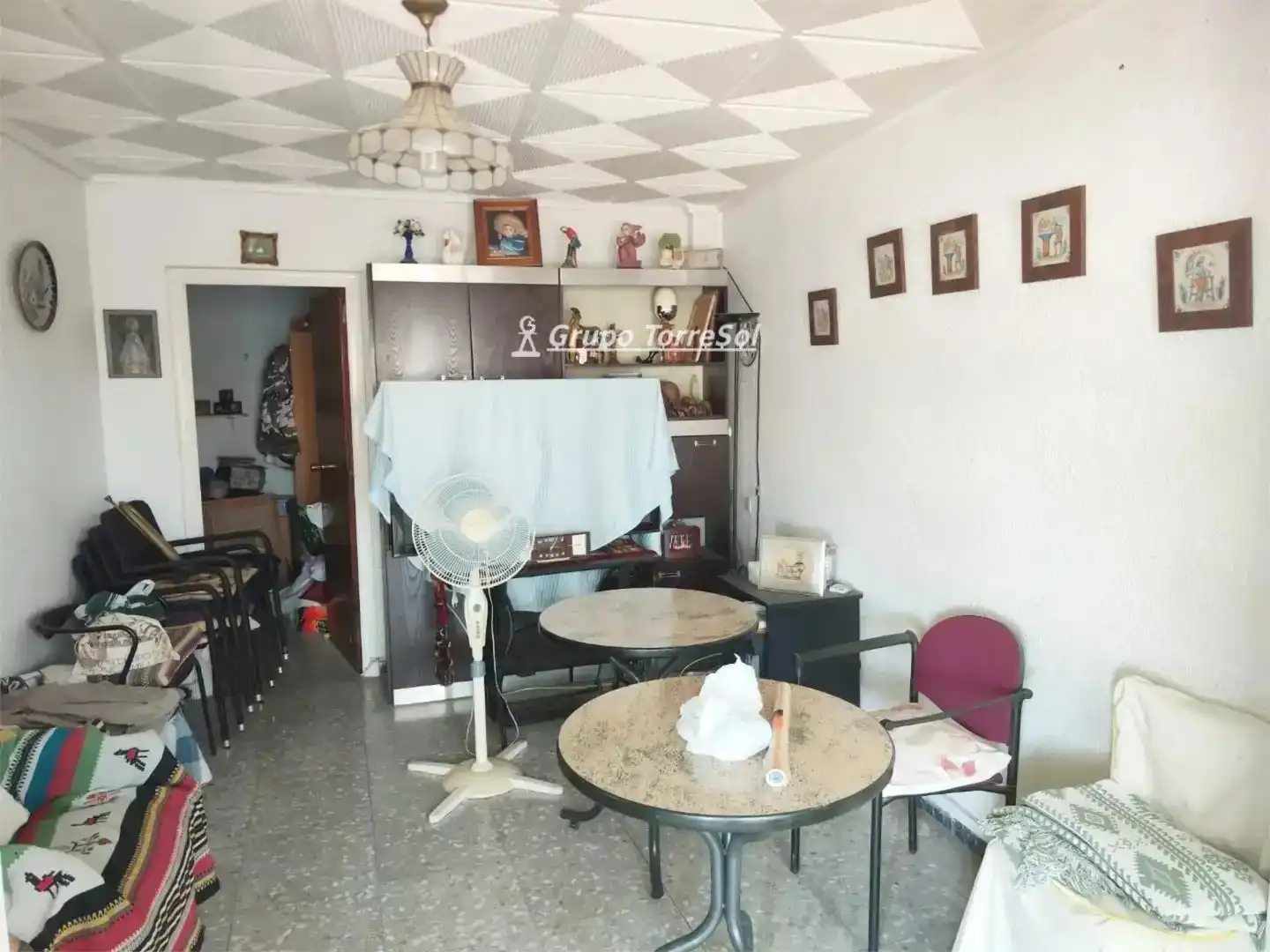 Sala de estar de Ático en venta en Elche / Elx con Terraza