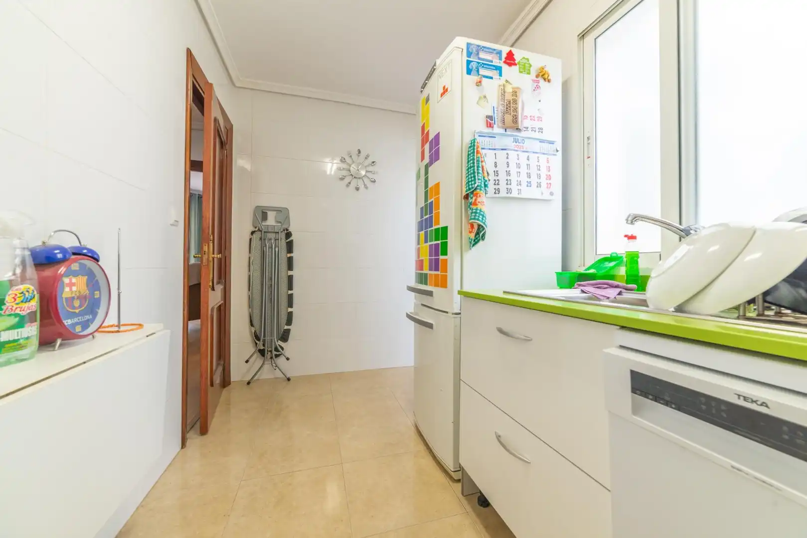 Kitchen of Flat for sale in San Javier  with Air Conditioner, Terrace and Furnished