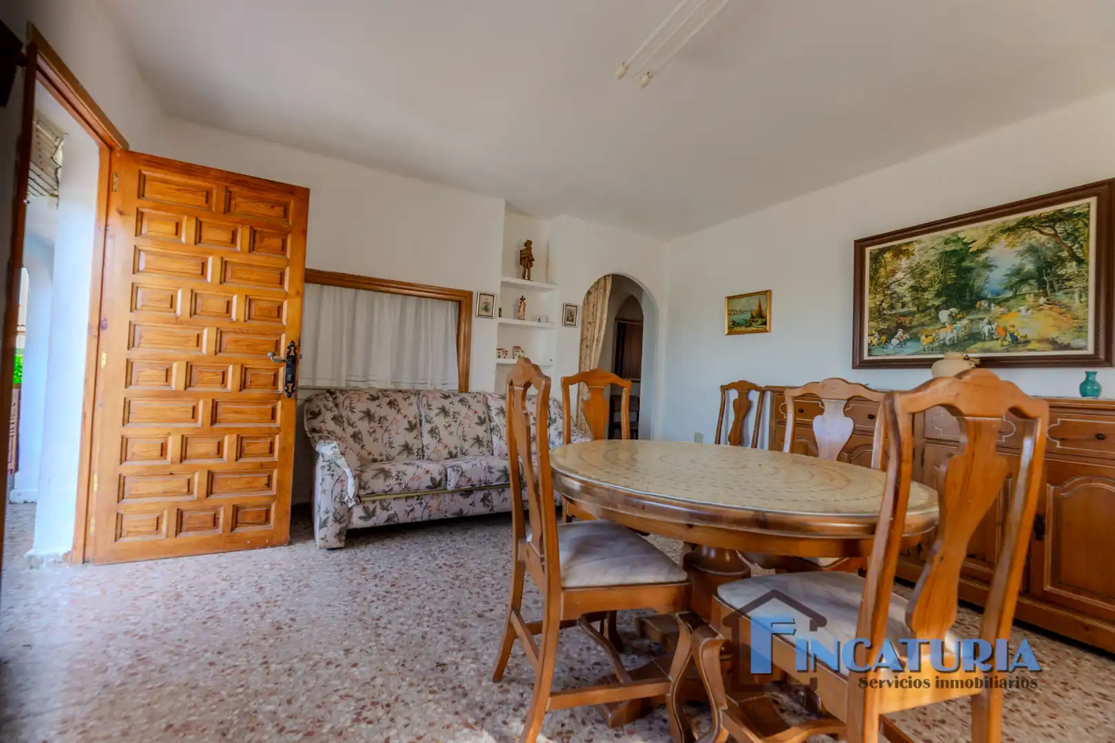 Comedor de Casa o chalet en venta en Vilamarxant con Jardín privado, Piscina y Amueblado