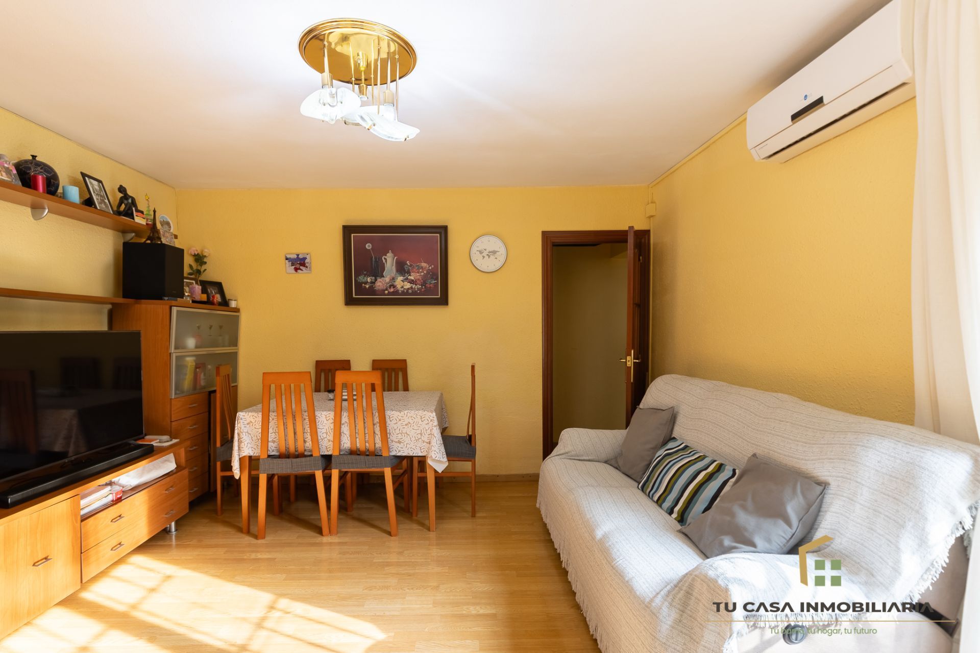 Living room of Flat for sale in Badalona  with Air Conditioner and Heating