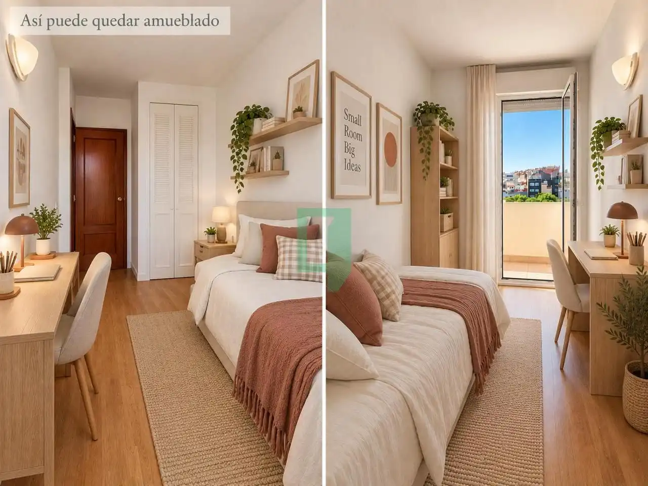 Bedroom of Flat for sale in Badalona  with Balcony