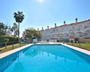 Swimming pool of Single-family semi-detached for sale in Benalmádena  with Air Conditioner and Terrace