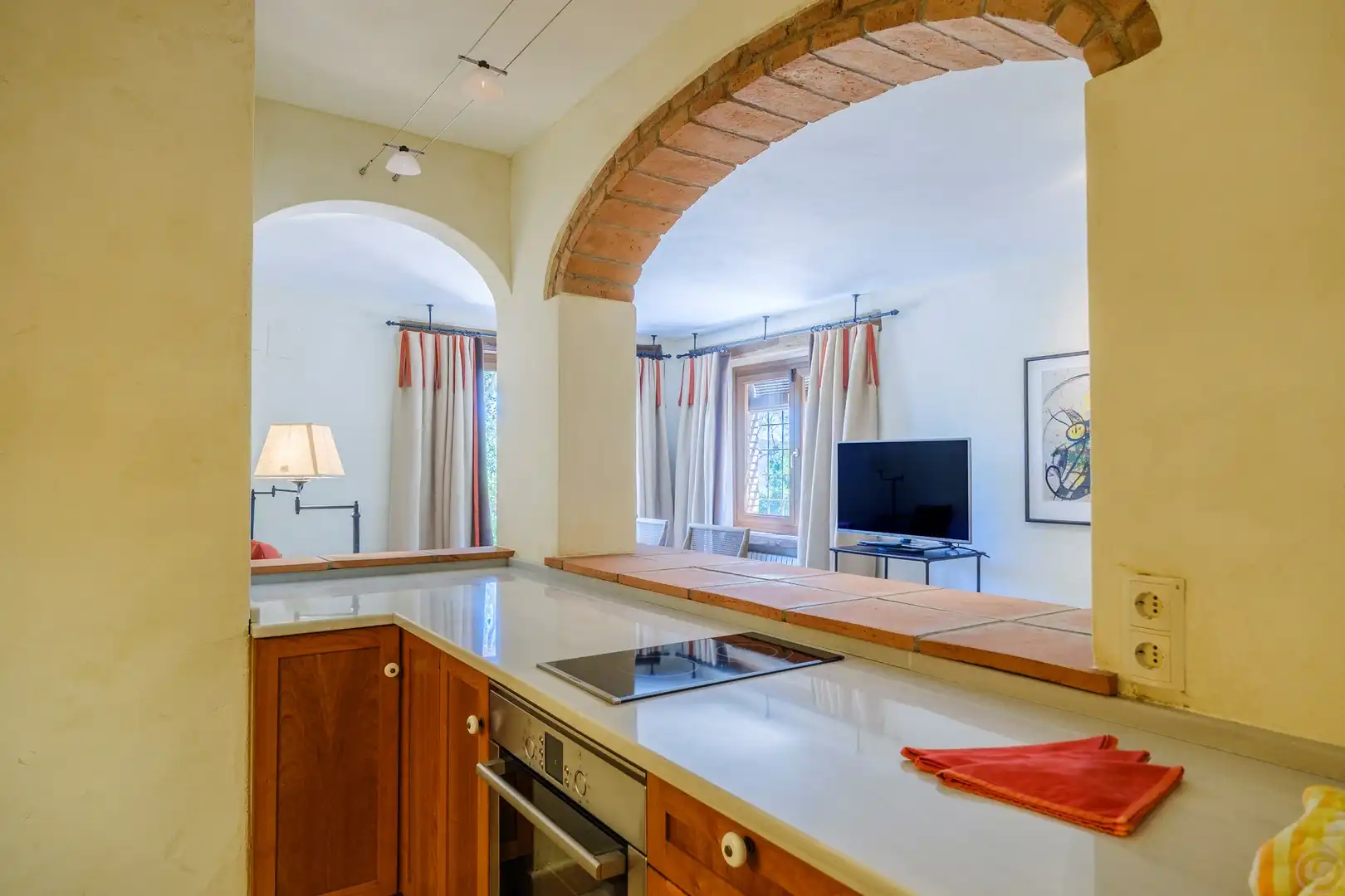 Kitchen of Houses for sale in Santa Cristina d'Aro  with Air Conditioner, Heating and Storage room