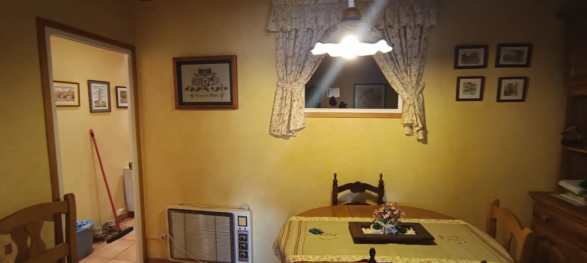 Dining room of Flat for rent in Bagà  with Heating, Furnished and Oven