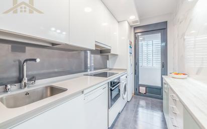 Kitchen of Flat for sale in Tres Cantos  with Air Conditioner, Terrace and Balcony