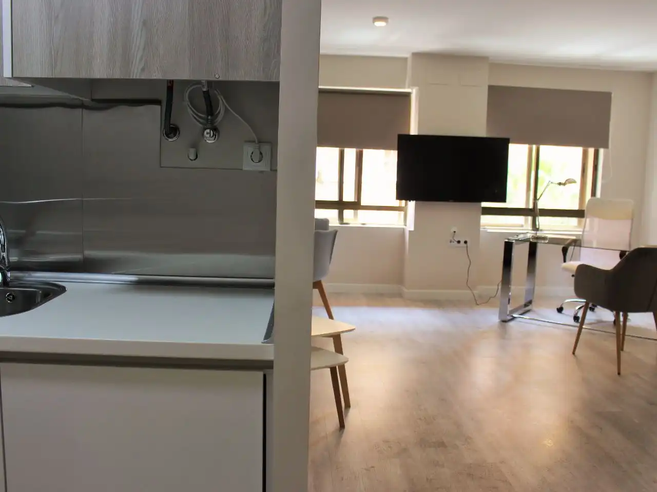 Cocina de Oficina de alquiler en Badajoz con Aire acondicionado, Calefacción y Amueblado
