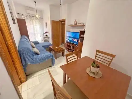 Sala de estar de Apartamento en venta en Mijas con Aire acondicionado, Calefacción y Amueblado