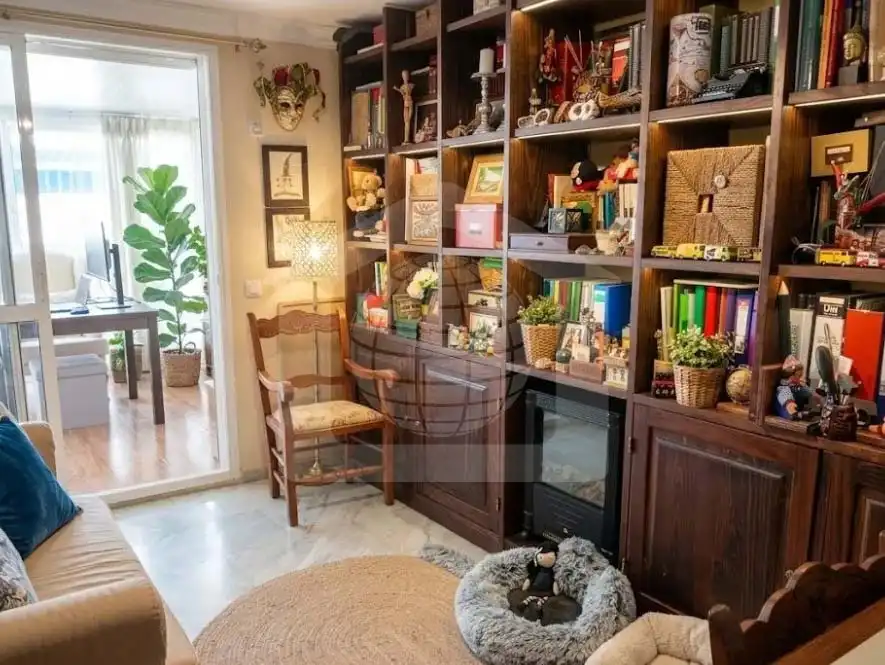 Sala de estar de Casa o chalet en venta en Málaga con Jardín privado, Terraza y Trastero