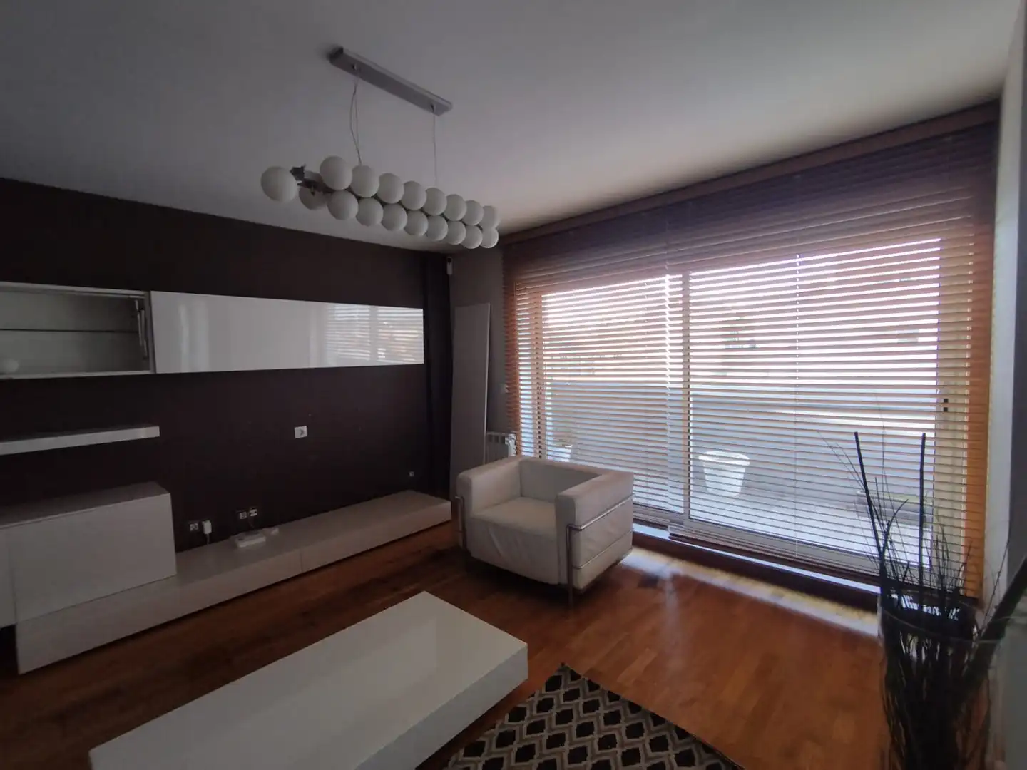Sala de estar de Dúplex en venta en Narón con Calefacción, Parquet y Terraza