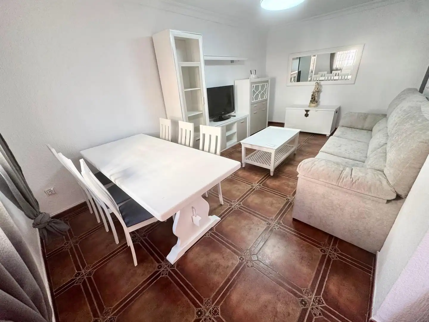 Living room of Houses for sale in Punta Umbría  with Furnished